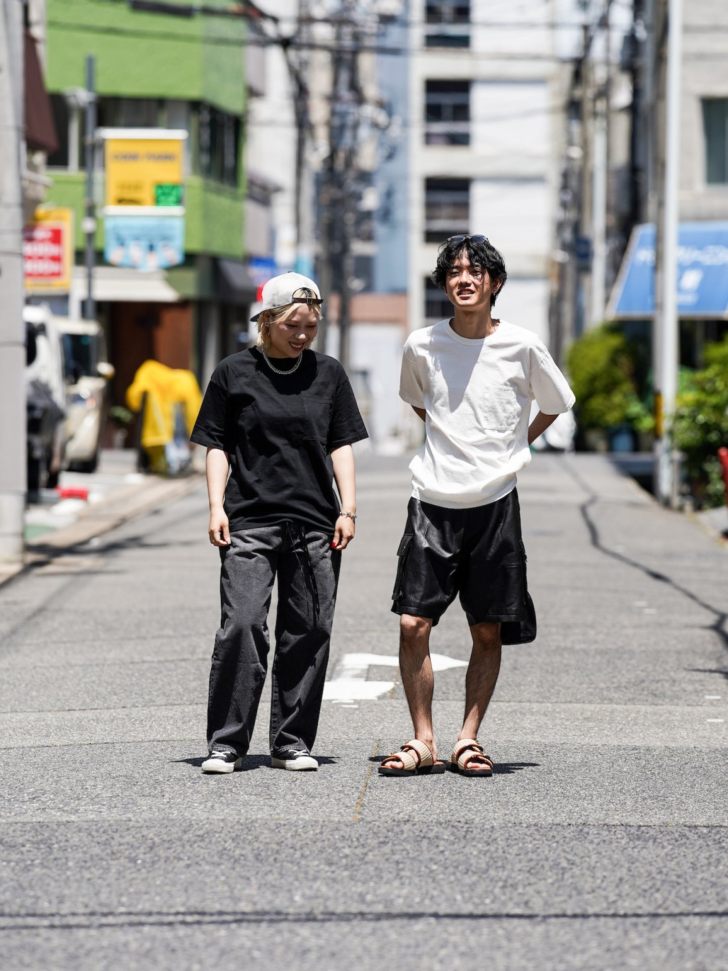 THE POCKET TEE / Black