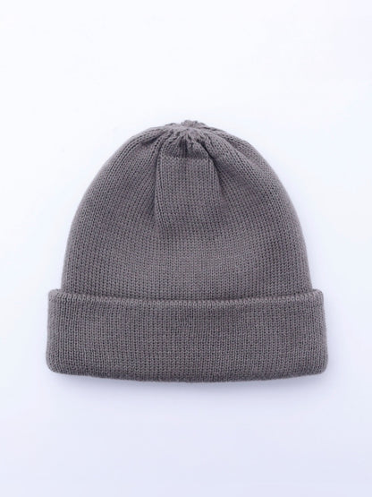 ORGANIC COTTON VERY SOFT ROLL BEANIE / 3colors