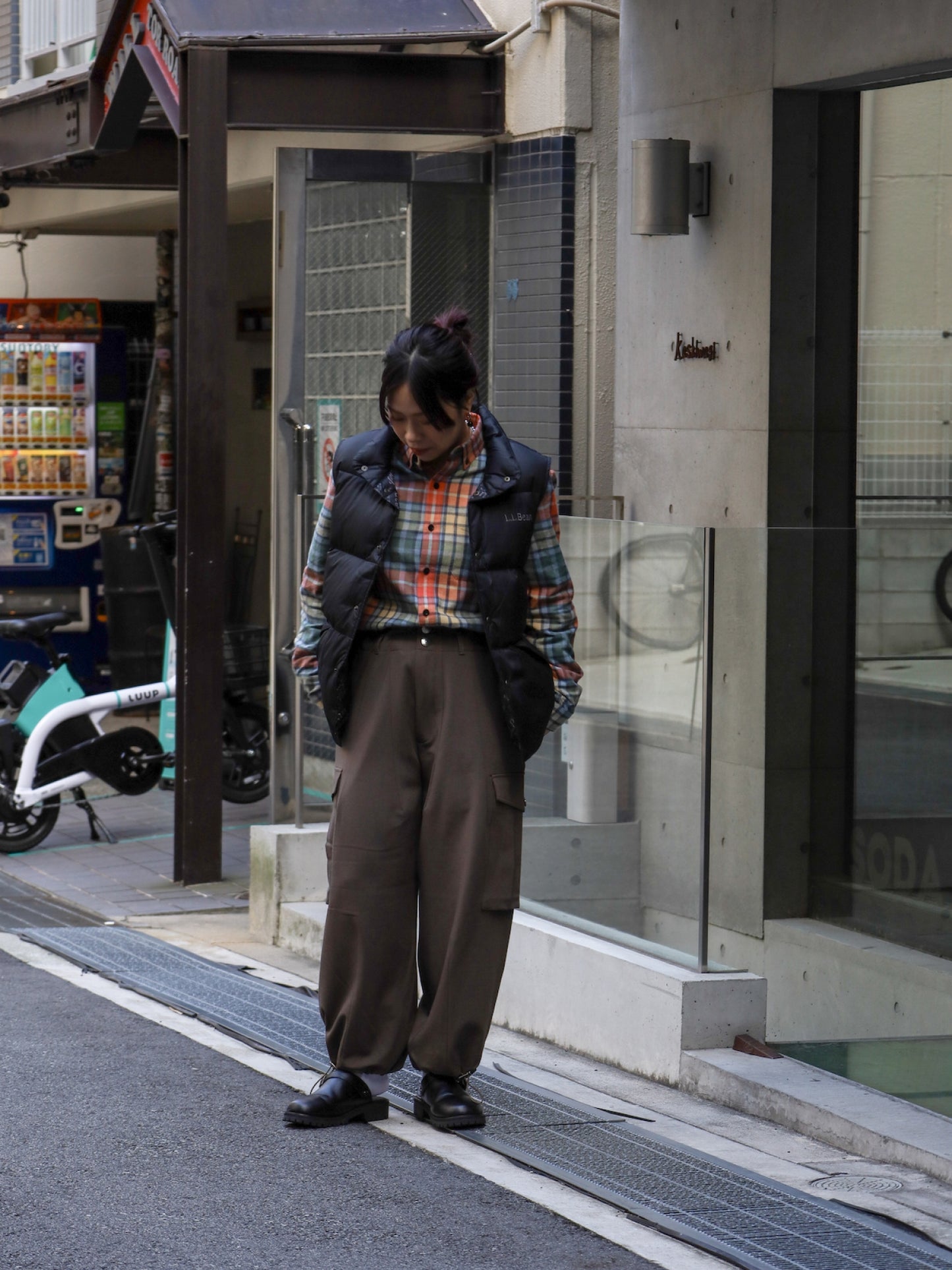 MEN'S SCOTCH PLAID FLANNEL SHIRT , TRADITIONAL FIT / Washed buchanan