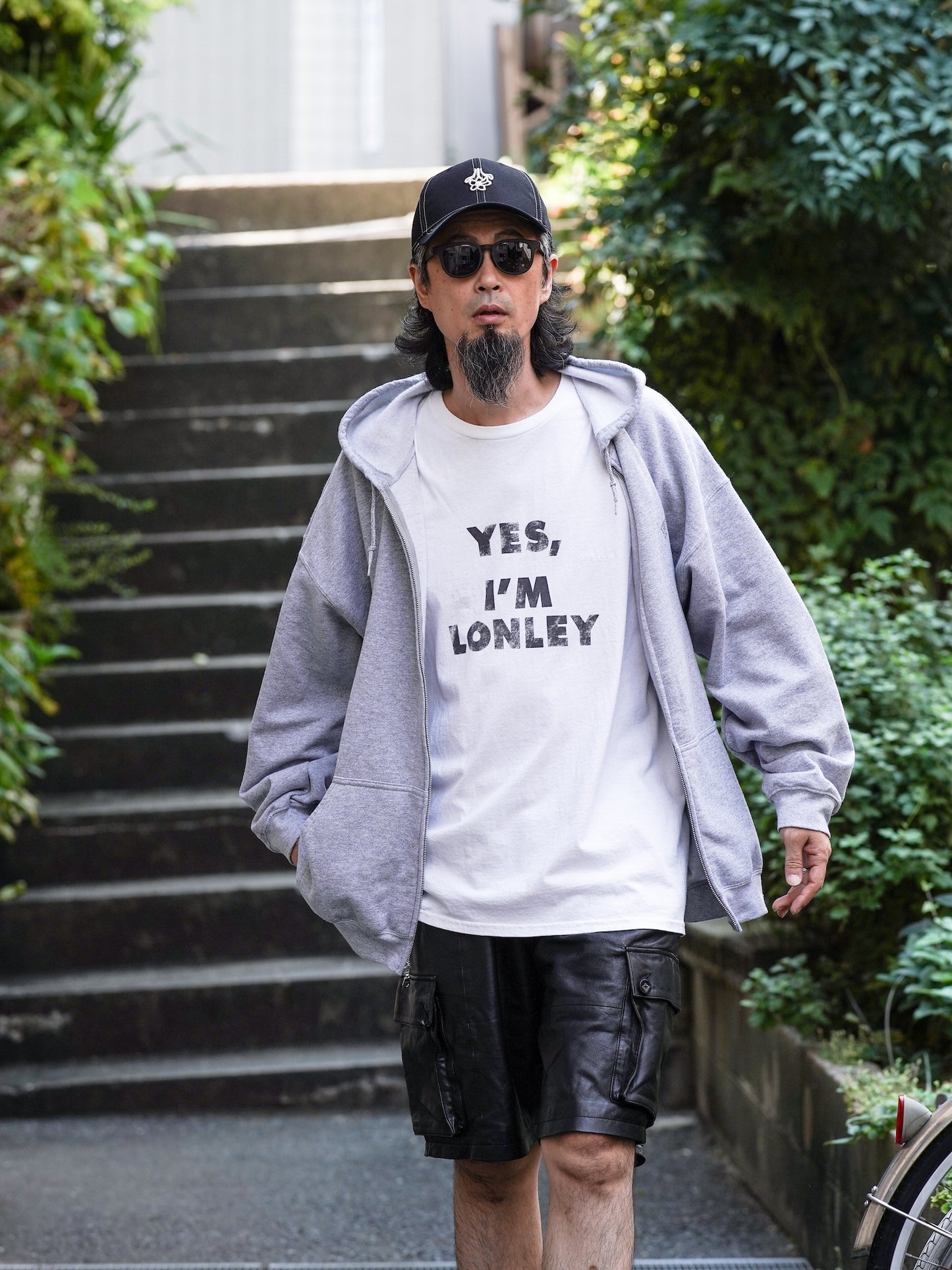 "fulton × JHANKSON" TEAM ZIP HOODIE / Gray