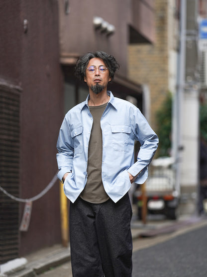 ファットパンツ / メランジェデニム