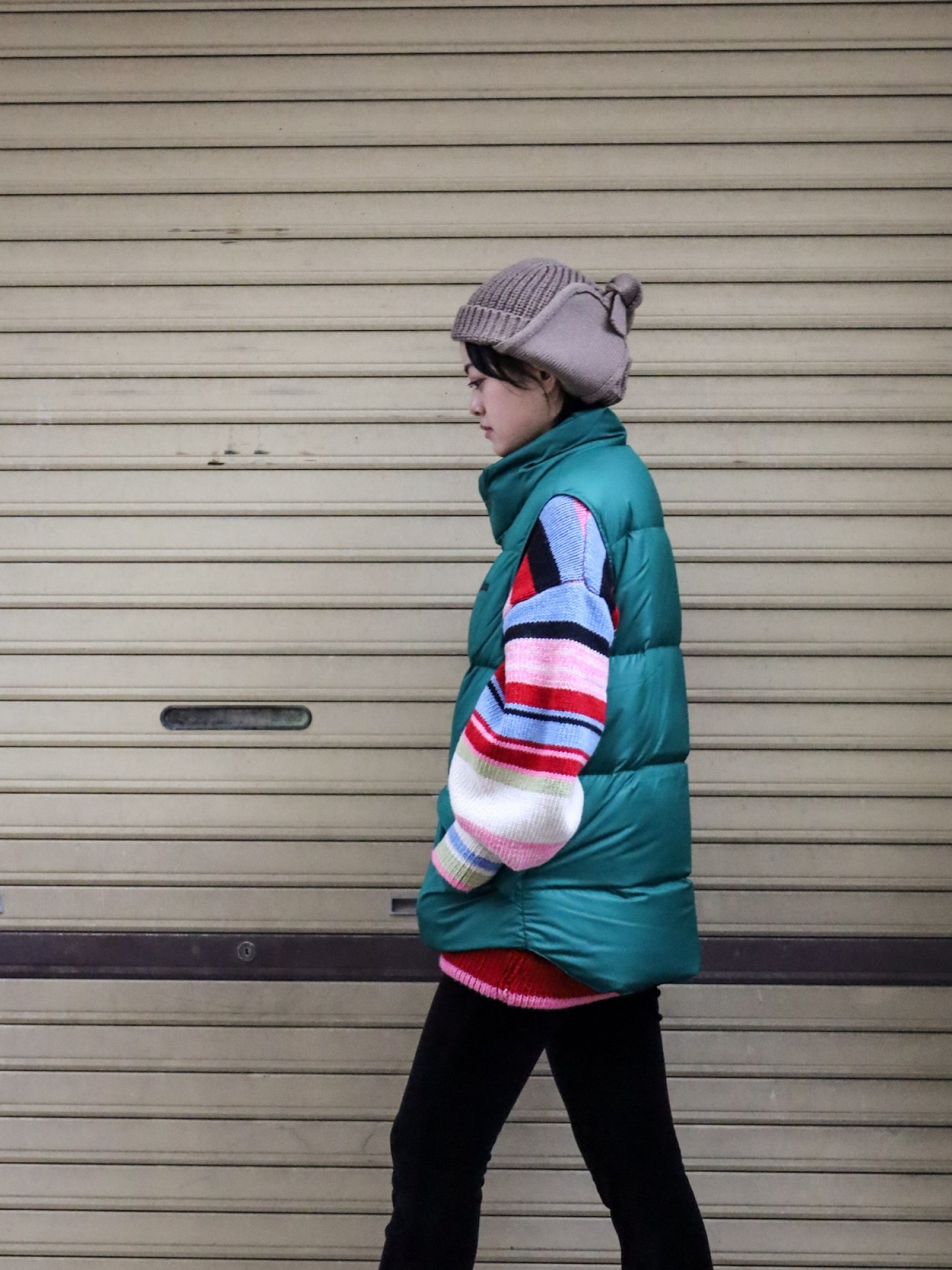 ADULT'S' BEAN'S TRAIL MODEL DOWN VEST '82 / Emerald Spruce