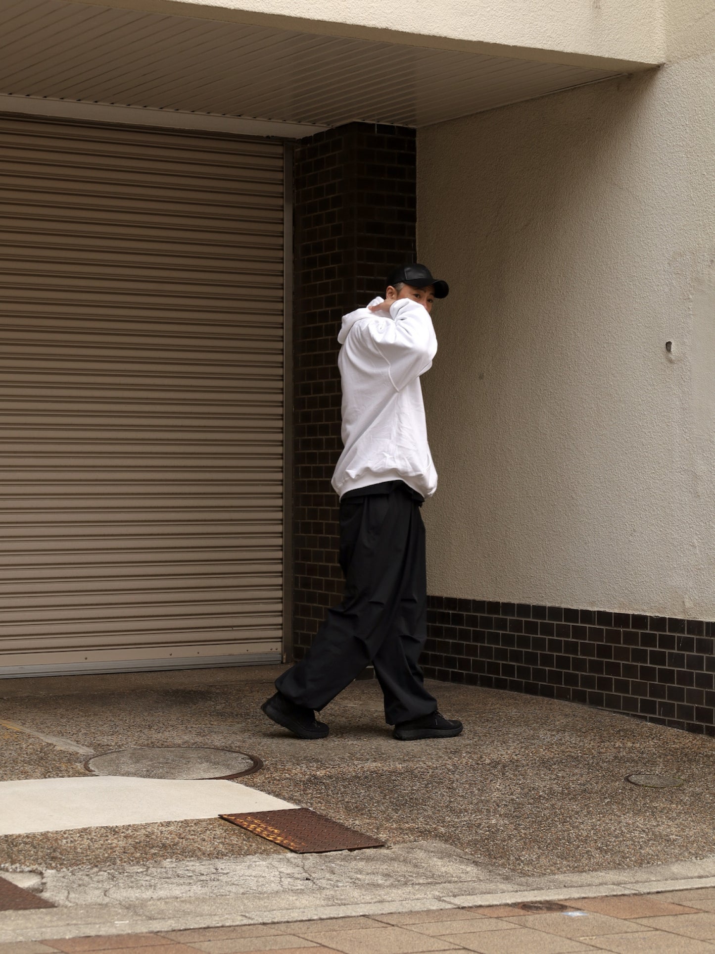 【212.MAG×fulton】FLATBUSH HOODY / White