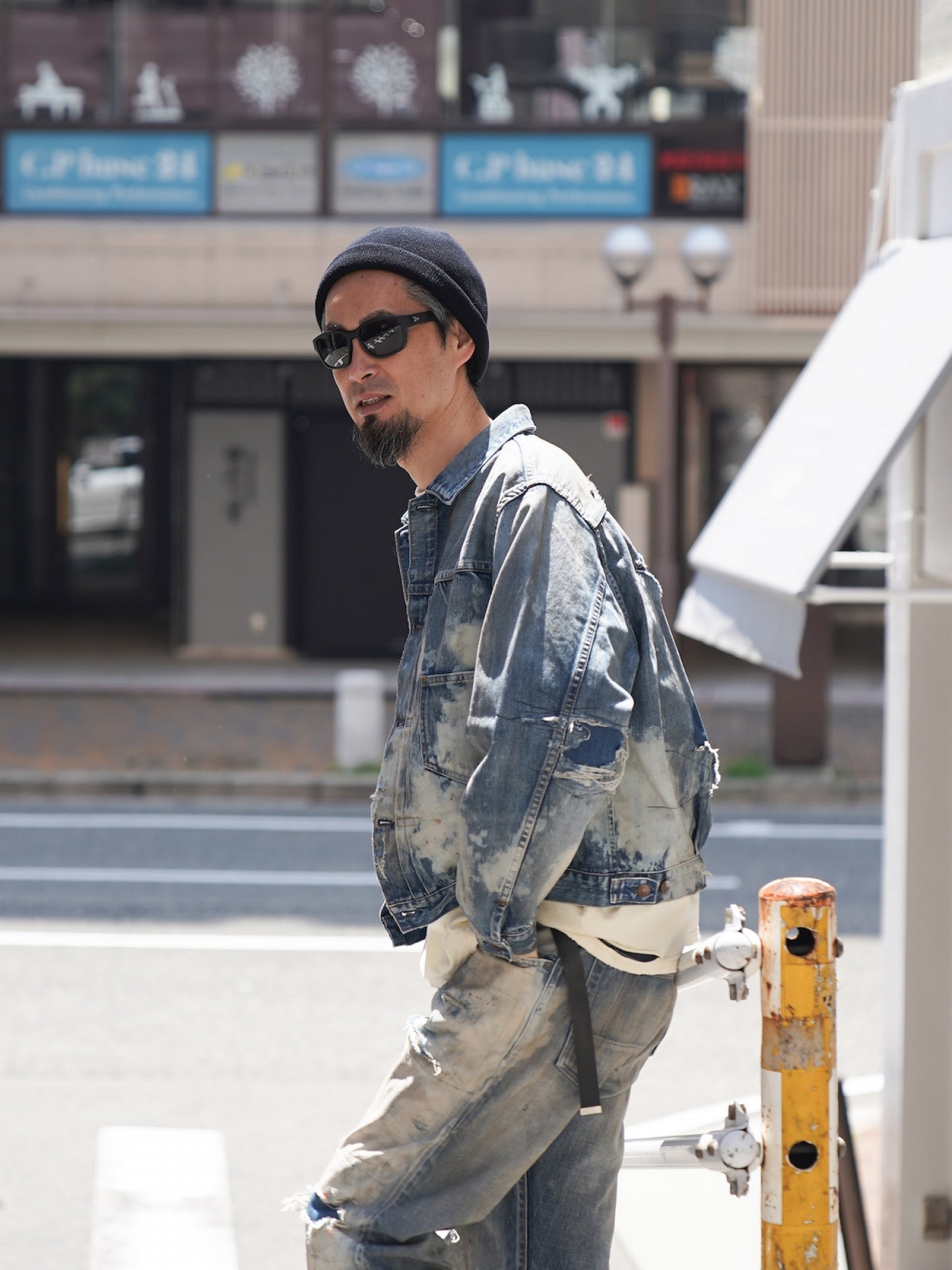 HARD REMAKED FRONT TUCK DENIM JACKET / Indigo(remake)
