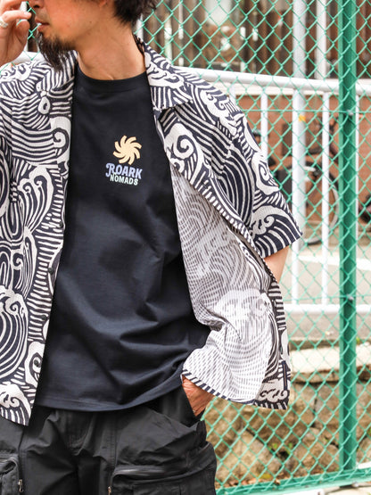 "WAVE" BLESS UP SS / Black