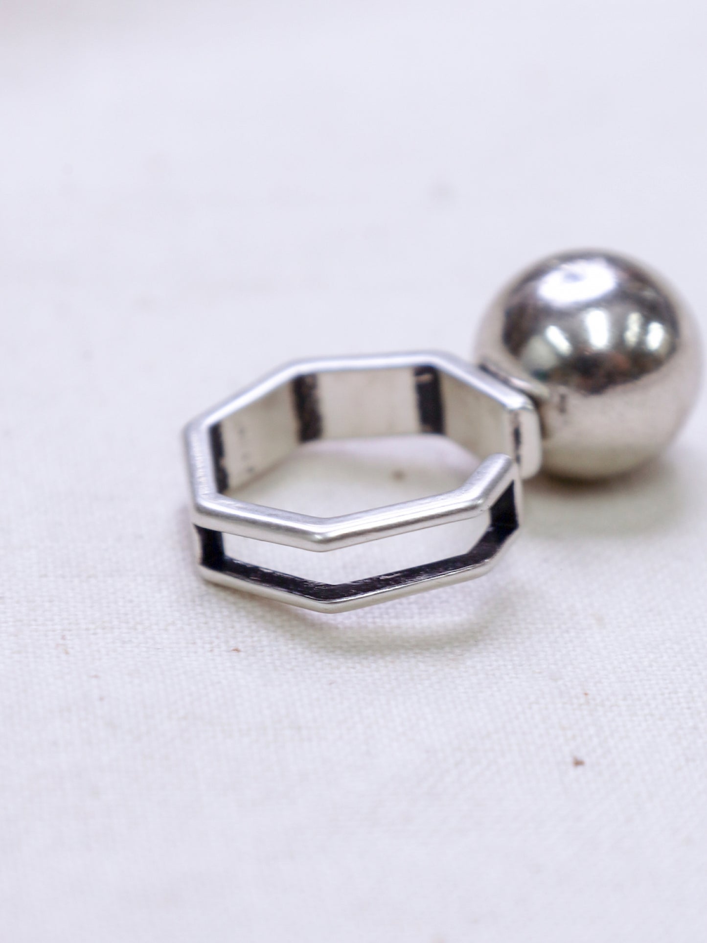 SILVERBALL 2WAY RING / Silver