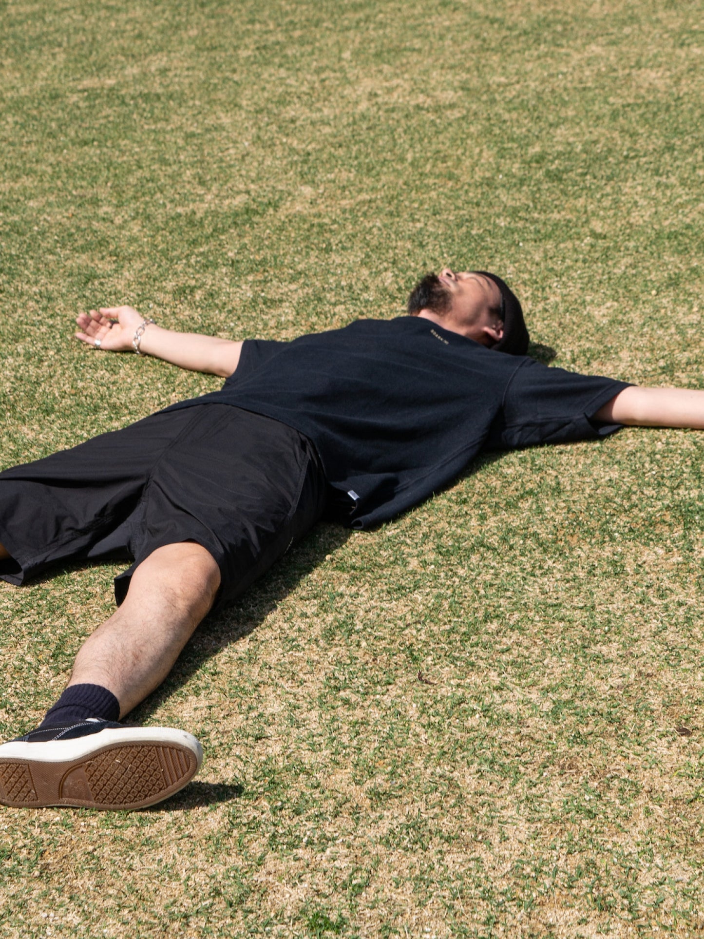 BOATMAN TECH SHORTS / Black