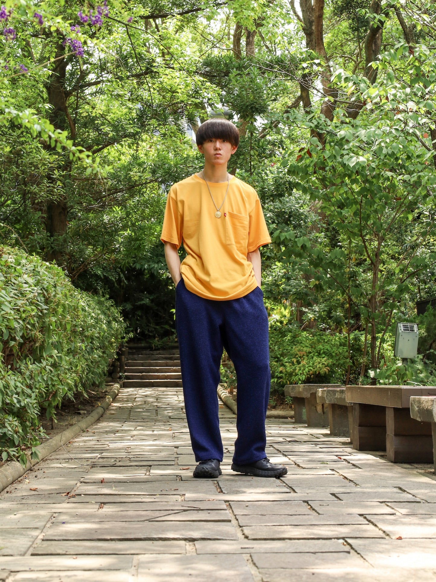 NEP EZ SLACKS / Navy