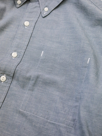 ”OWN WAY” B.D SHIRTS 改 (CHAMBRAY) / Smokey blue