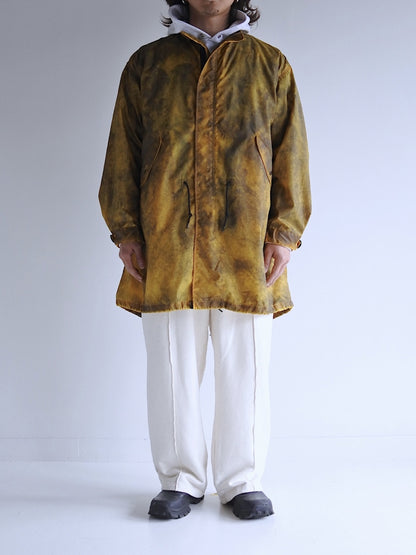 DIRTPAINT NYLON MODS COAT / Yellow