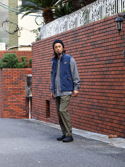 MEN'S MOUNTAIN CLASSIC FLEECE VEST / Nautical Navy