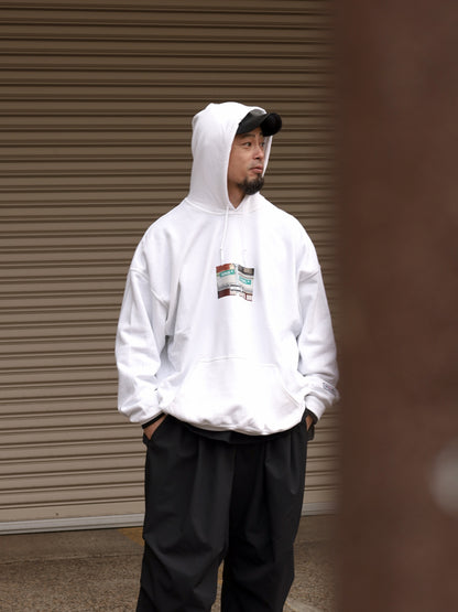 【212.MAG×fulton】FLATBUSH HOODY / White