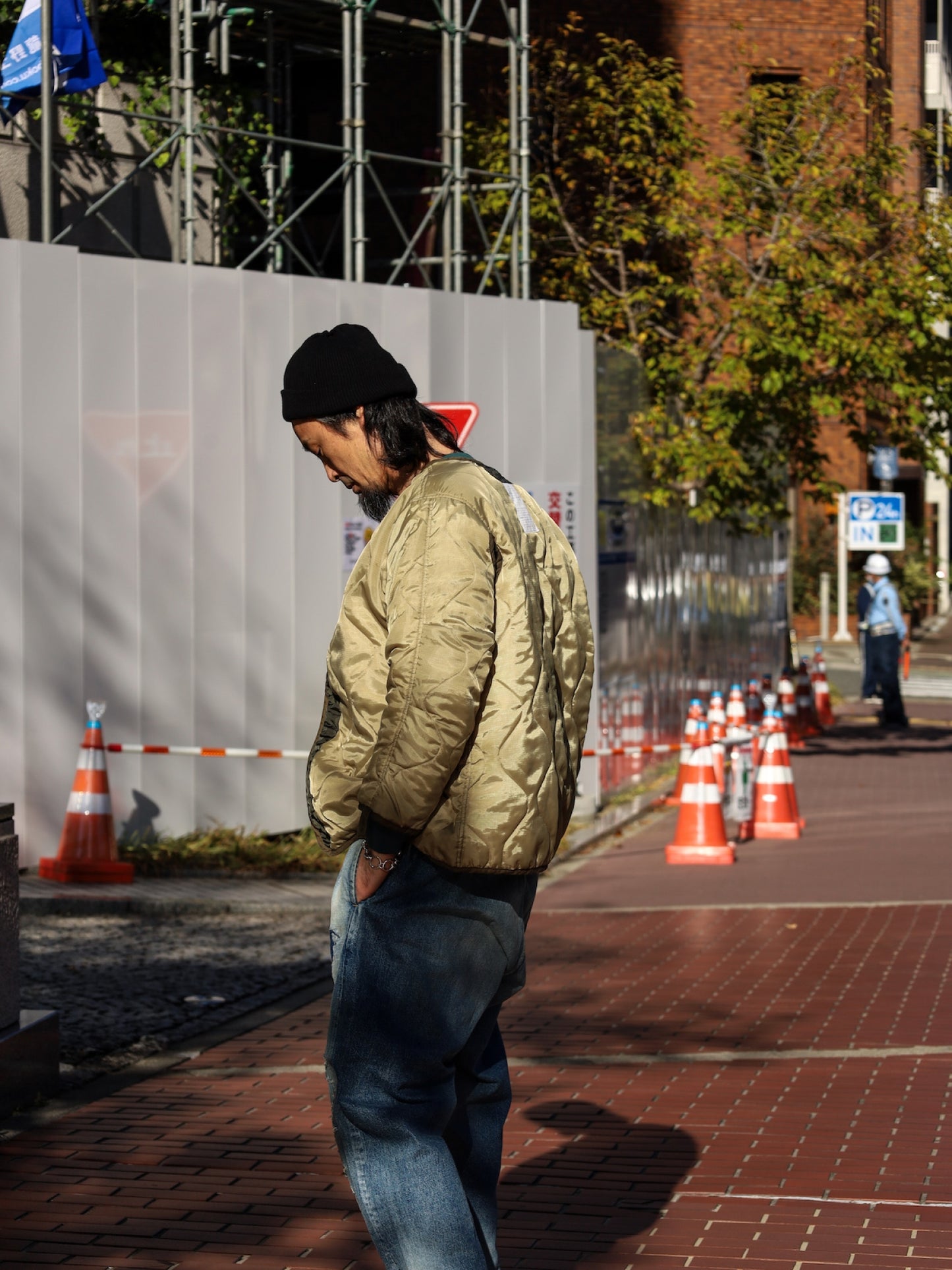 DIRTPAINT NYLON MODS COAT / Olive