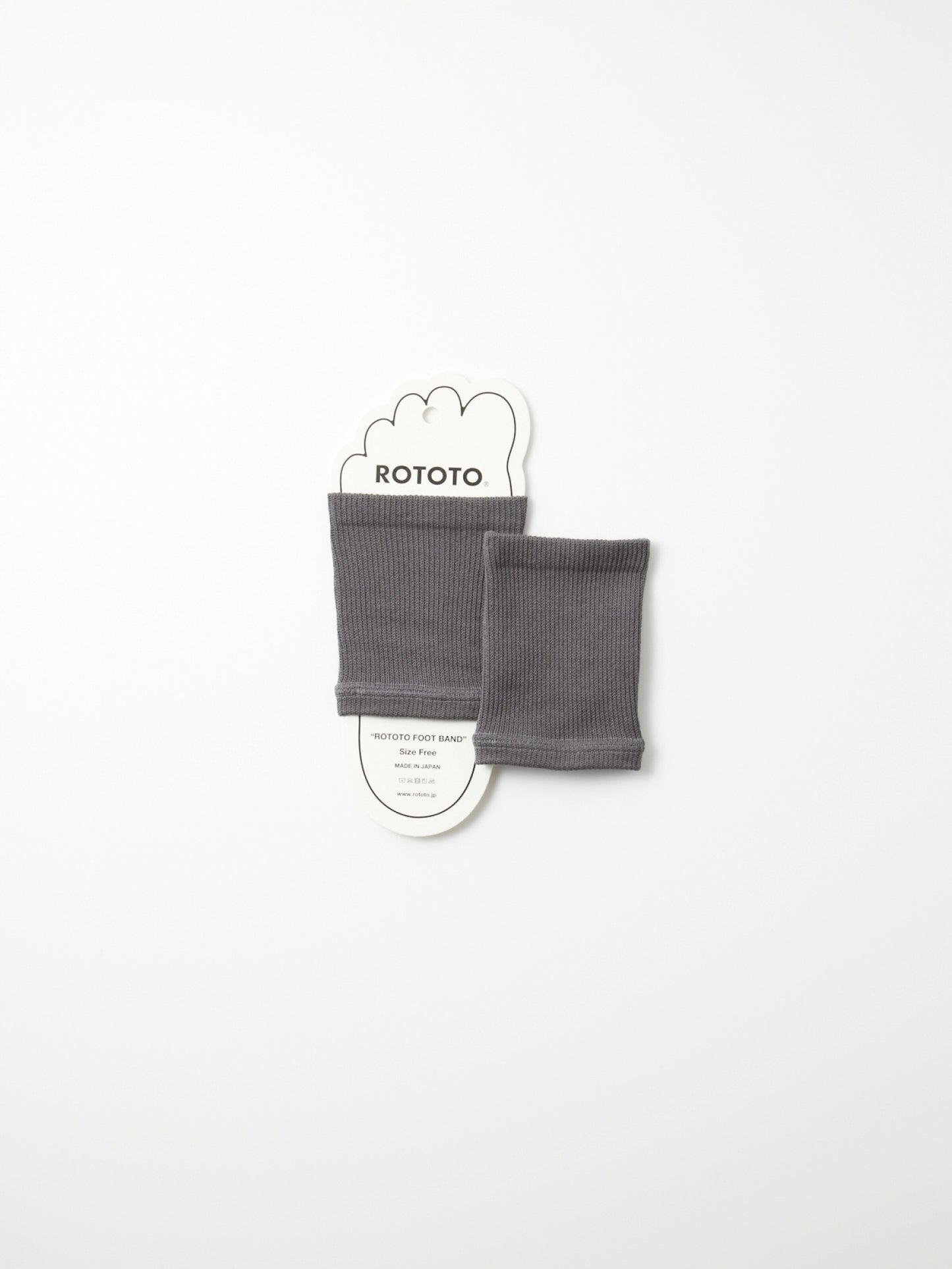 ROTOTO FOOT BAND RECYCLE POLYESTER ＆ ORGANIC COTTON / 3colors