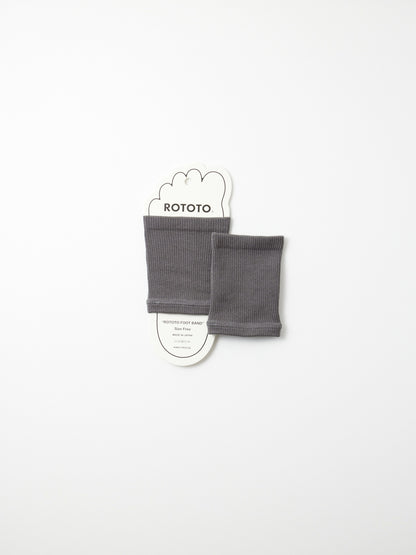ROTOTO FOOT BAND RECYCLE POLYESTER ＆ ORGANIC COTTON / 3colors