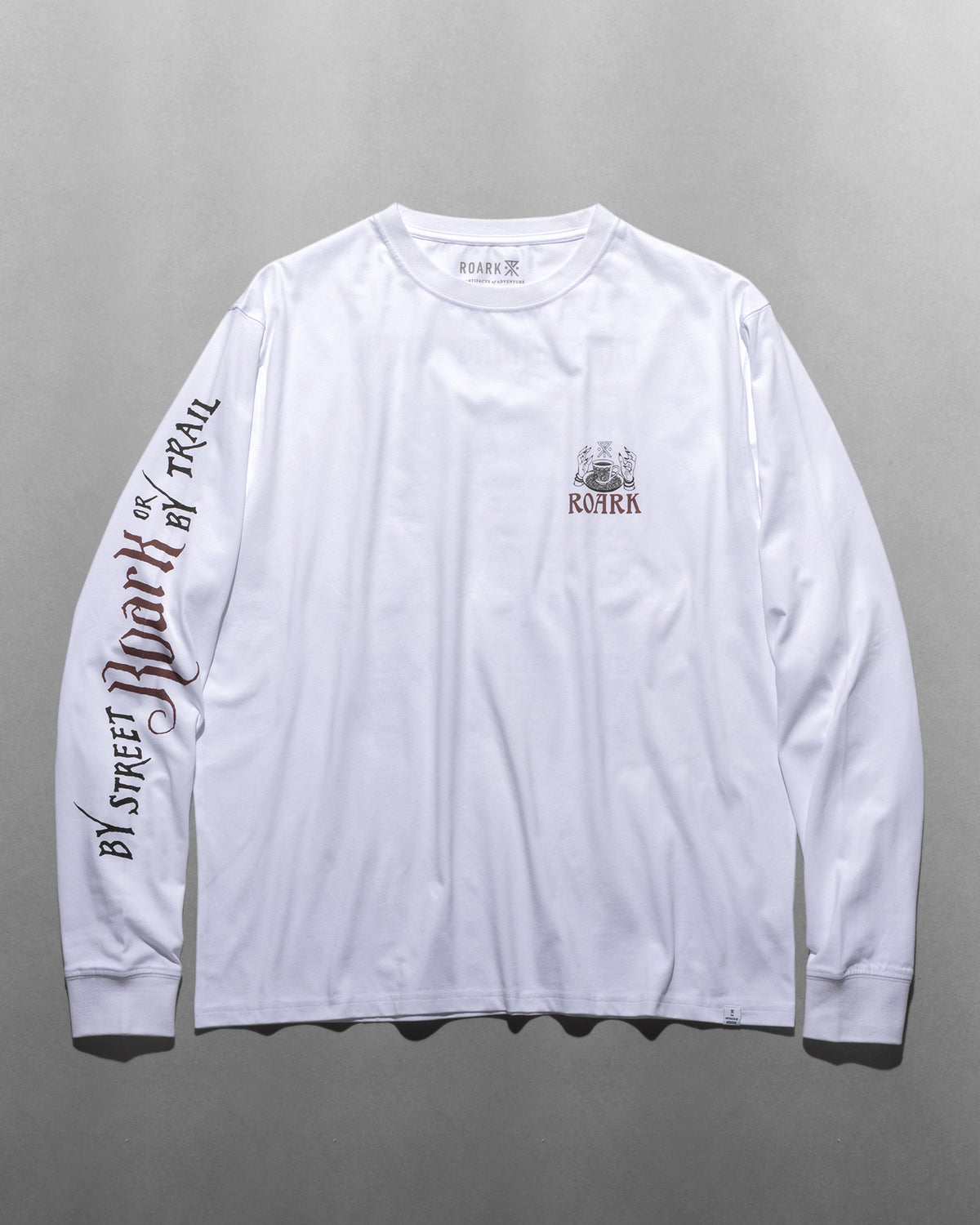 "READING RITUAL" L/S TEE / White