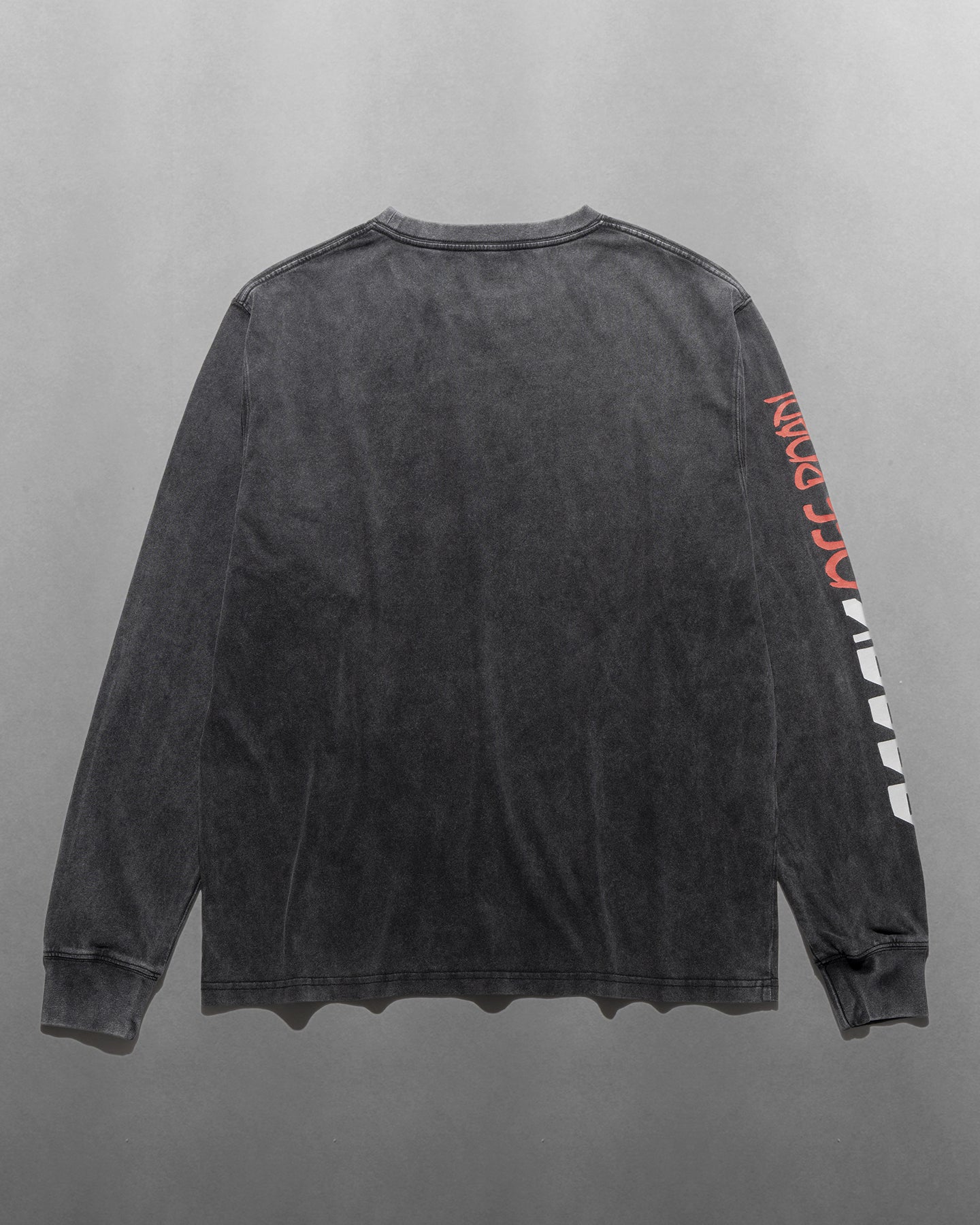 "OFF ROAD" WELL WORN L/S TEE / Black