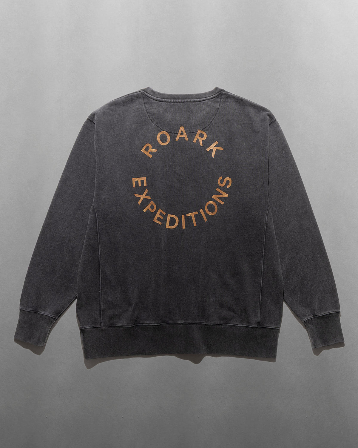 "R.E" CREW SWEAT / Black
