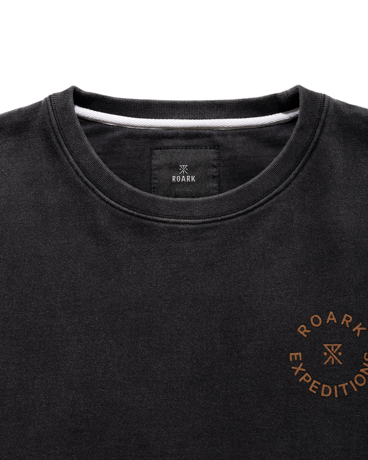 "R.E" CREW SWEAT / Black
