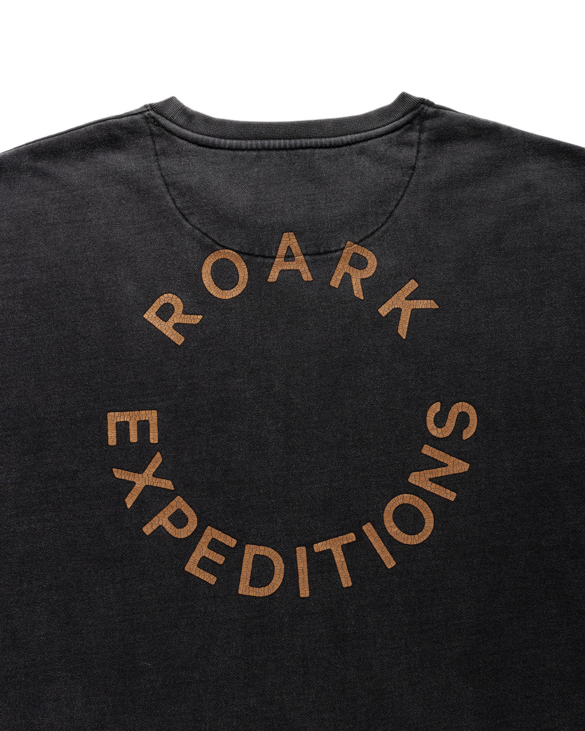 "R.E" CREW SWEAT / Black