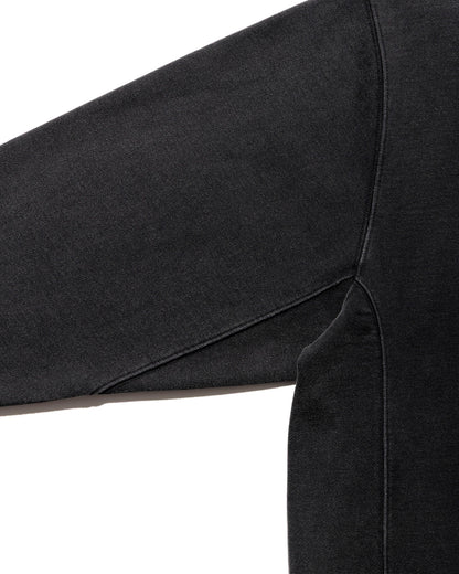 "R.E" CREW SWEAT / Black