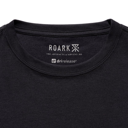 "NEVER FAILS" DriRelease CUTOFF TEE / Black