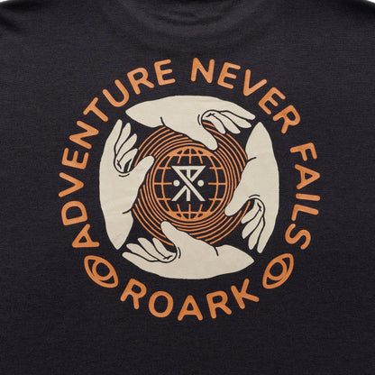 "NEVER FAILS" DriRelease CUTOFF TEE / Black