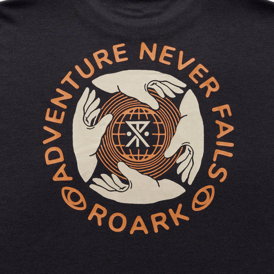 "NEVER FAILS" DriRelease CUTOFF TEE / Black