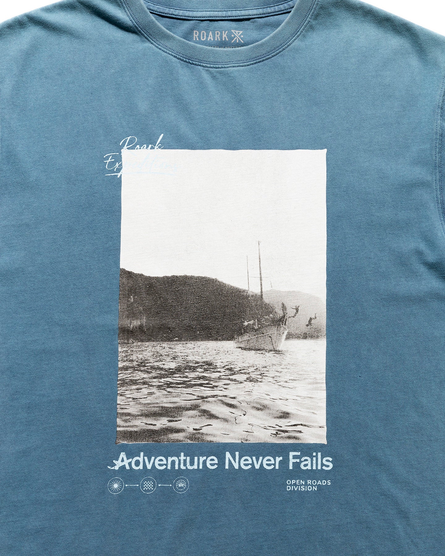 "ANF PHOTO" WELL WORN TEE / Slate Blue