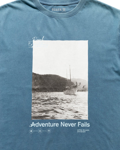 "ANF PHOTO" WELL WORN TEE / Slate Blue