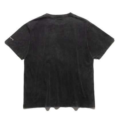 "NATIVE PLANTS" WELL WORN TEE / Black