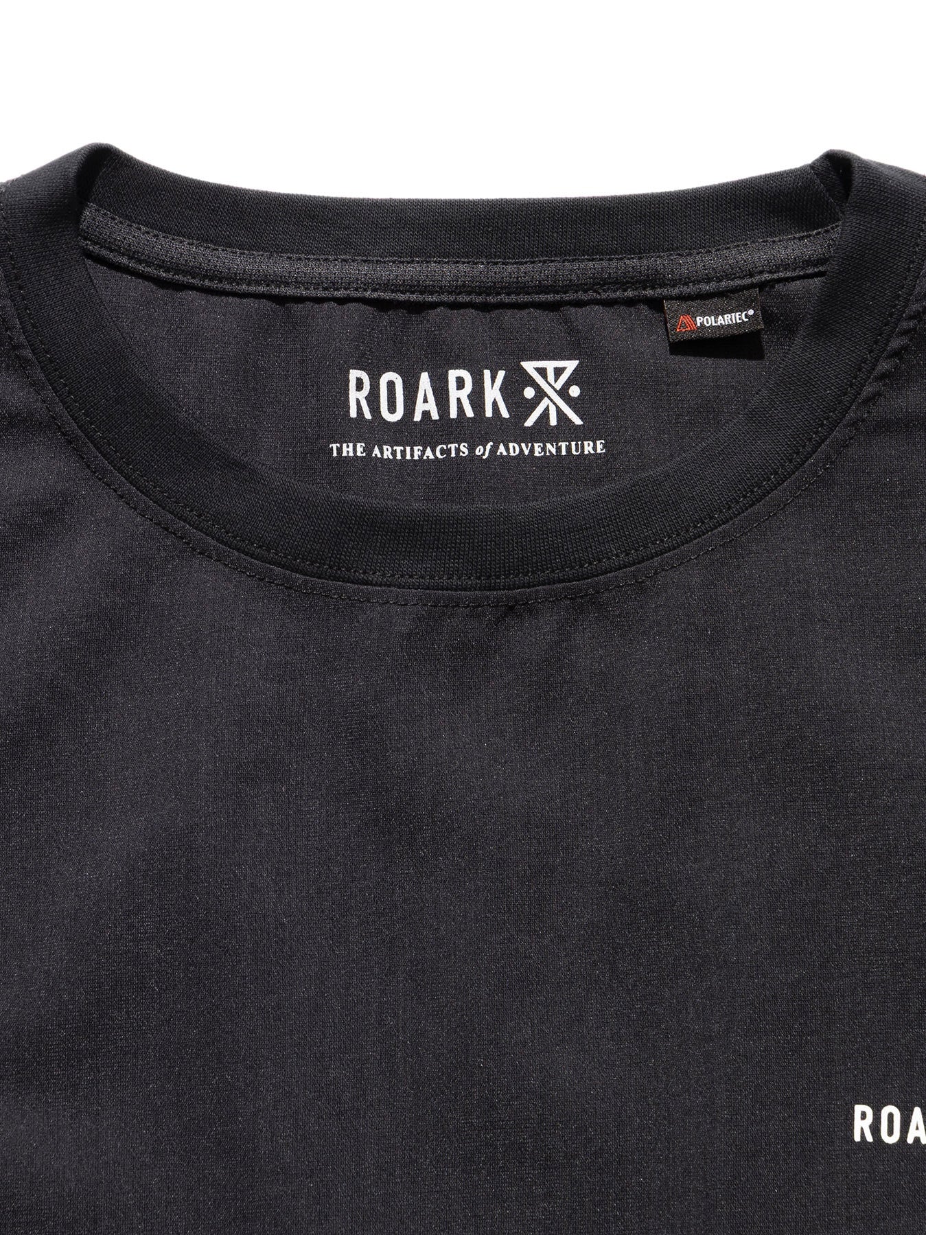 DELTA QD L/S CREW / Jet black