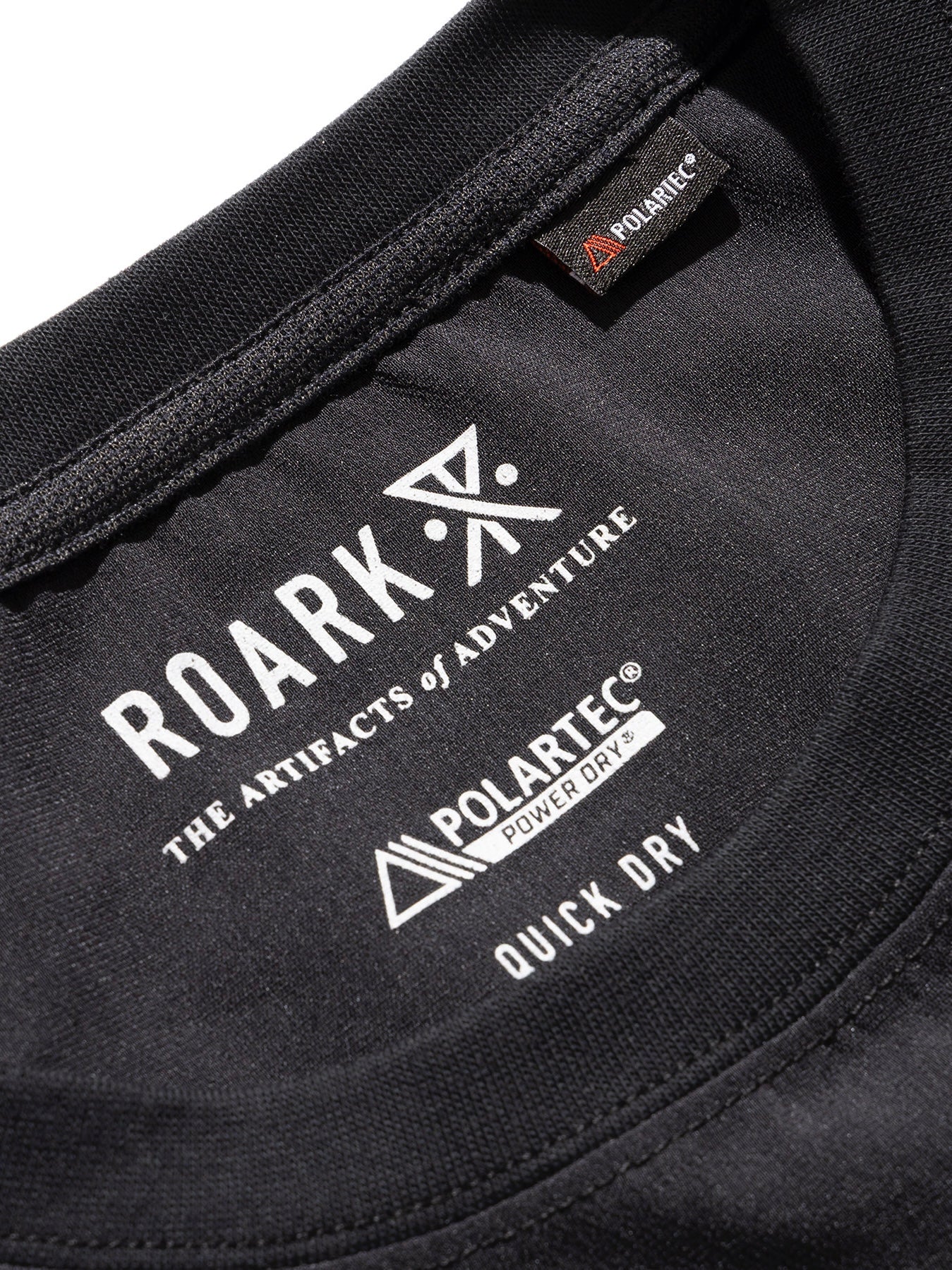 DELTA QD L/S CREW / Jet black