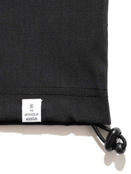 DELTA QD L/S CREW / Jet black