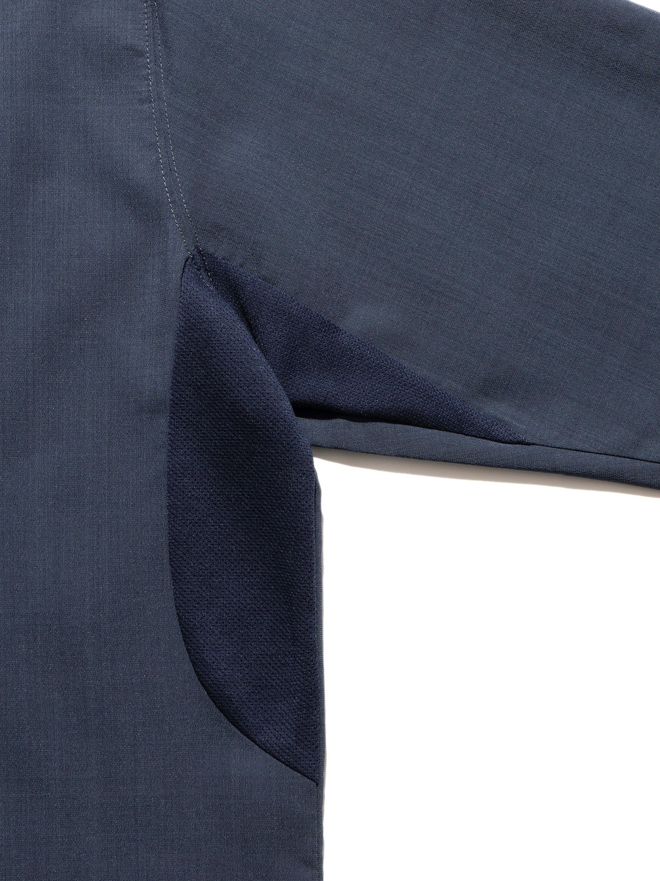 DELTA QD L/S CREW / Stone blue