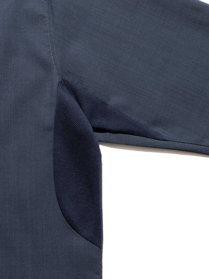 DELTA QD L/S CREW / Stone blue