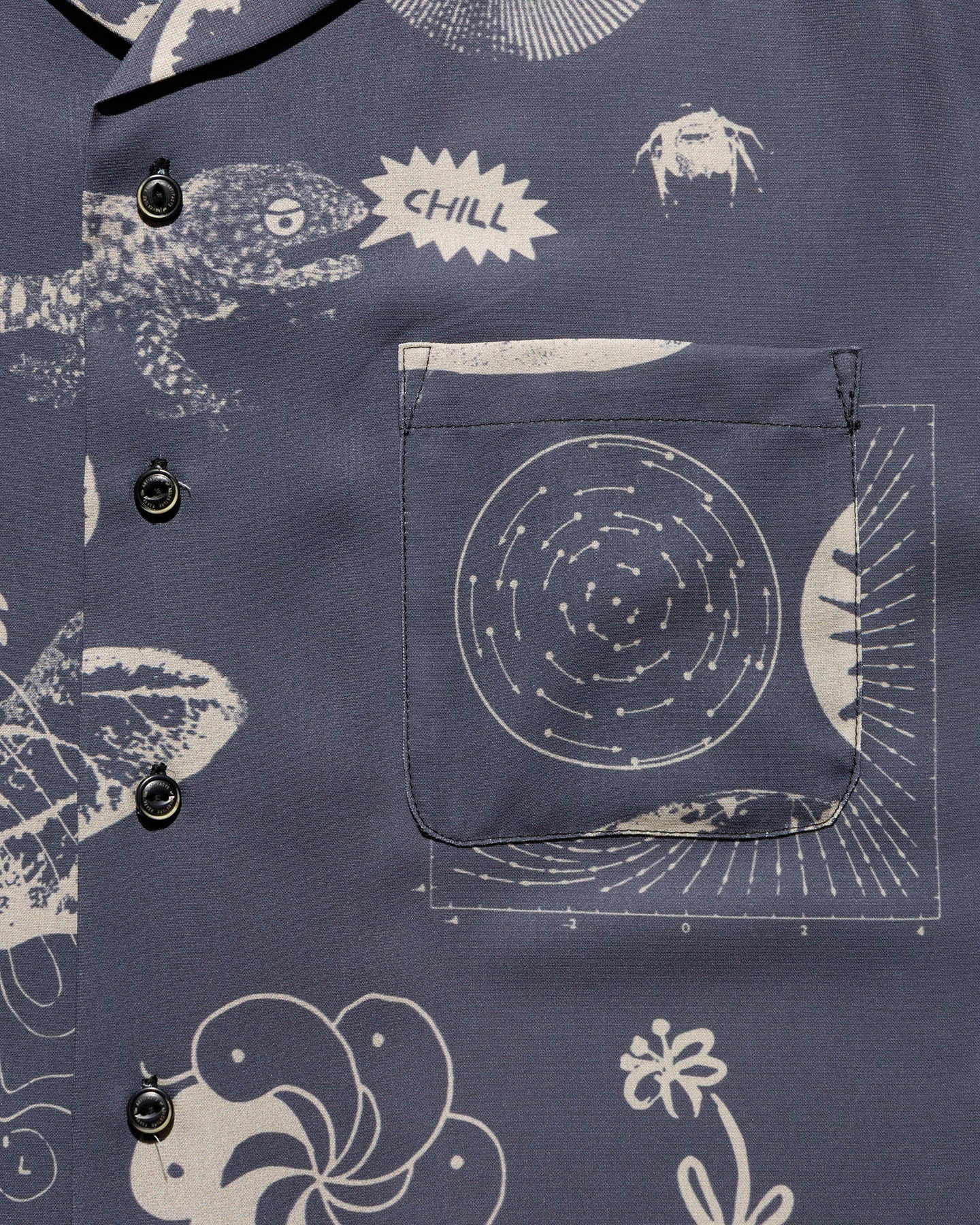 "W.B.N" GONZO S/S / Charcoal