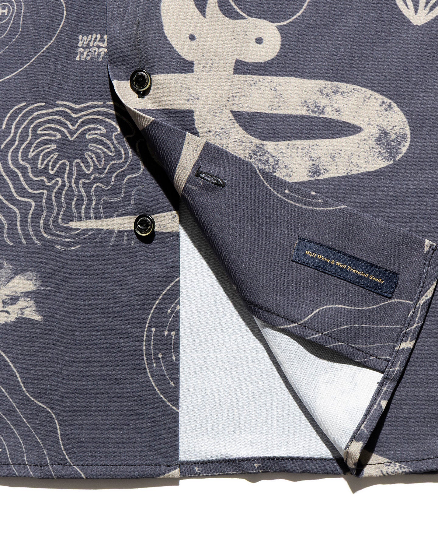 "W.B.N" GONZO S/S / Charcoal