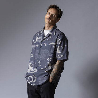 "W.B.N" GONZO S/S / Charcoal