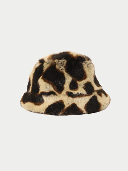 FUR BUCKET HAT / 3colors