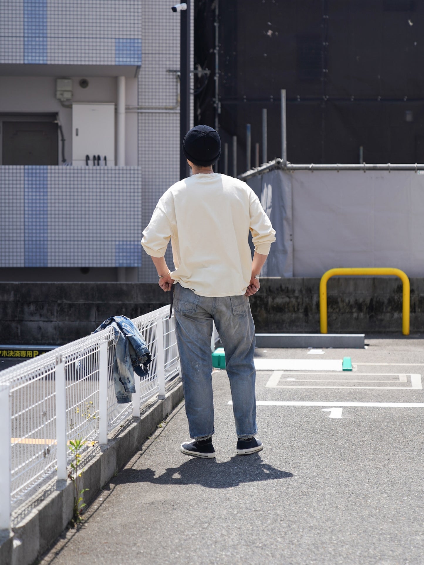 HARD REMAKED REGULAR TAPERED 5P PANTS / Indigo(remake)