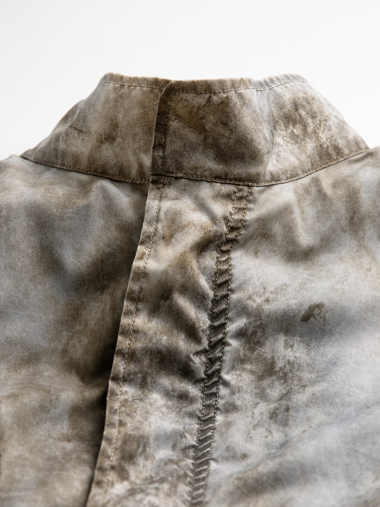 DIRTPAINT NYLON MODS COAT / White