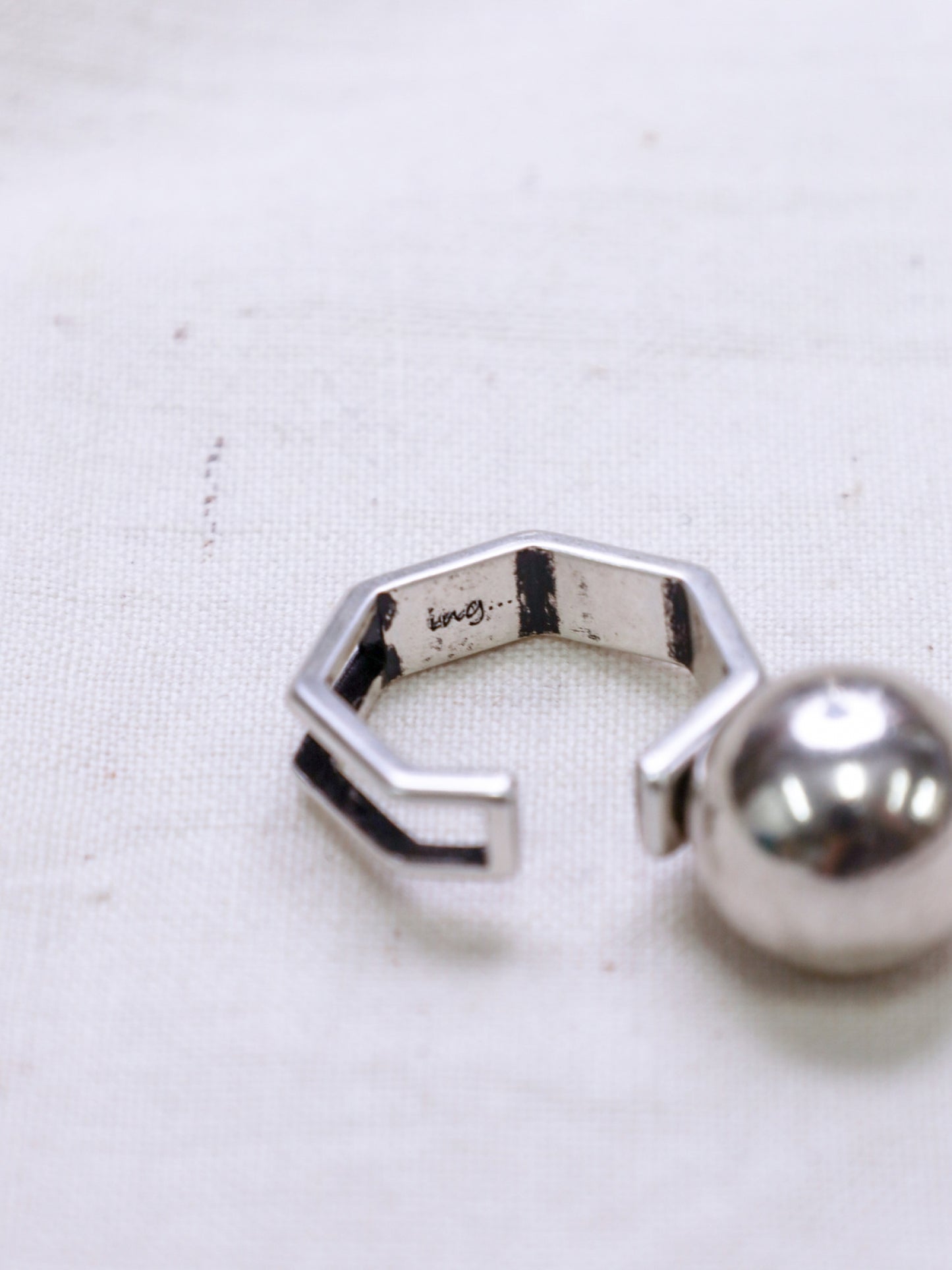 SILVERBALL 2WAY RING / Silver