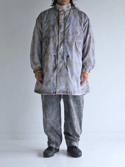 DIRTPAINT NYLON MODS COAT / White