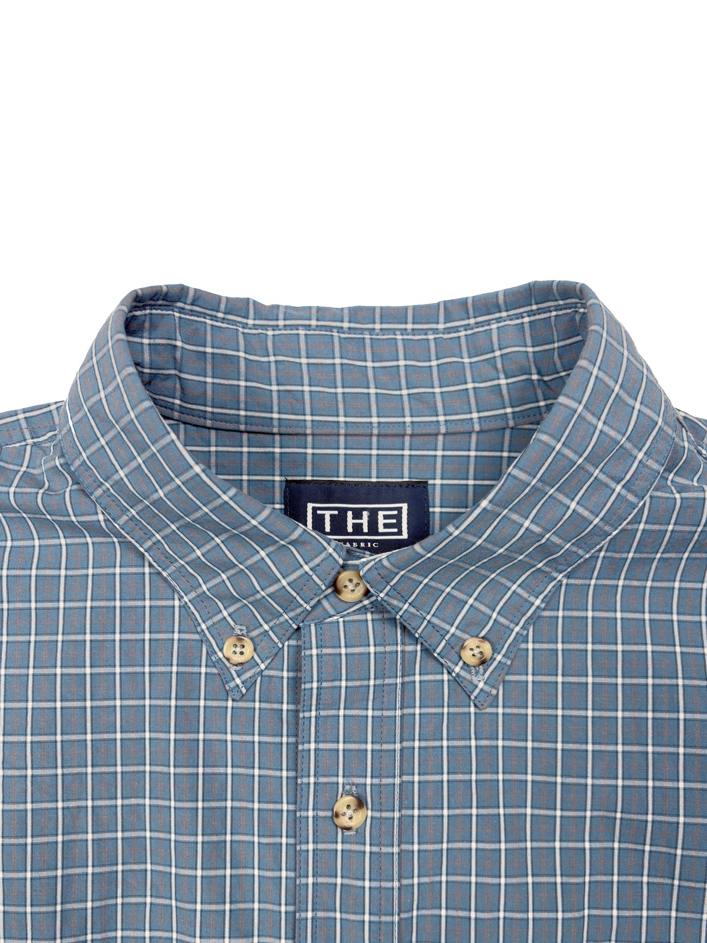 S/S CHECK SHIRTS / Blue