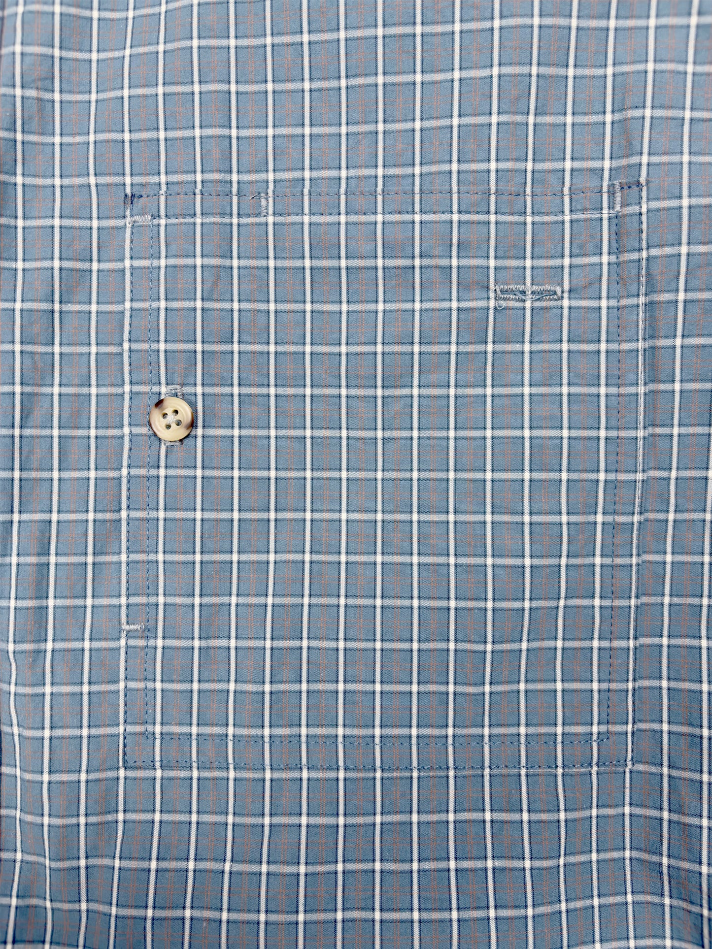 S/S CHECK SHIRTS / Blue