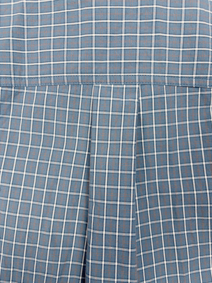 S/S CHECK SHIRTS / Blue