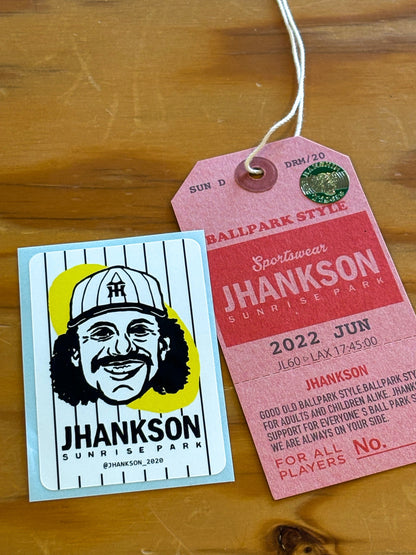 "阪神タイガース×JHANKSON" RANDY BONDS SWEAT / Black