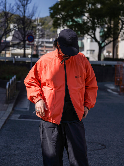 ZIP NYLON SPORTY JACKET / Orange