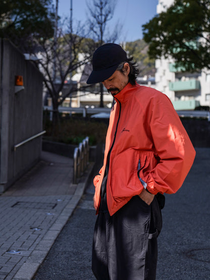 ZIP NYLON SPORTY JACKET / Orange